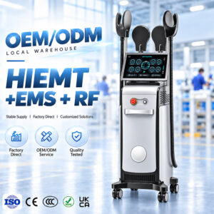 OEM EMS Body Sculpting Machine with 4 Handles, HIEMT & RF | ZENI