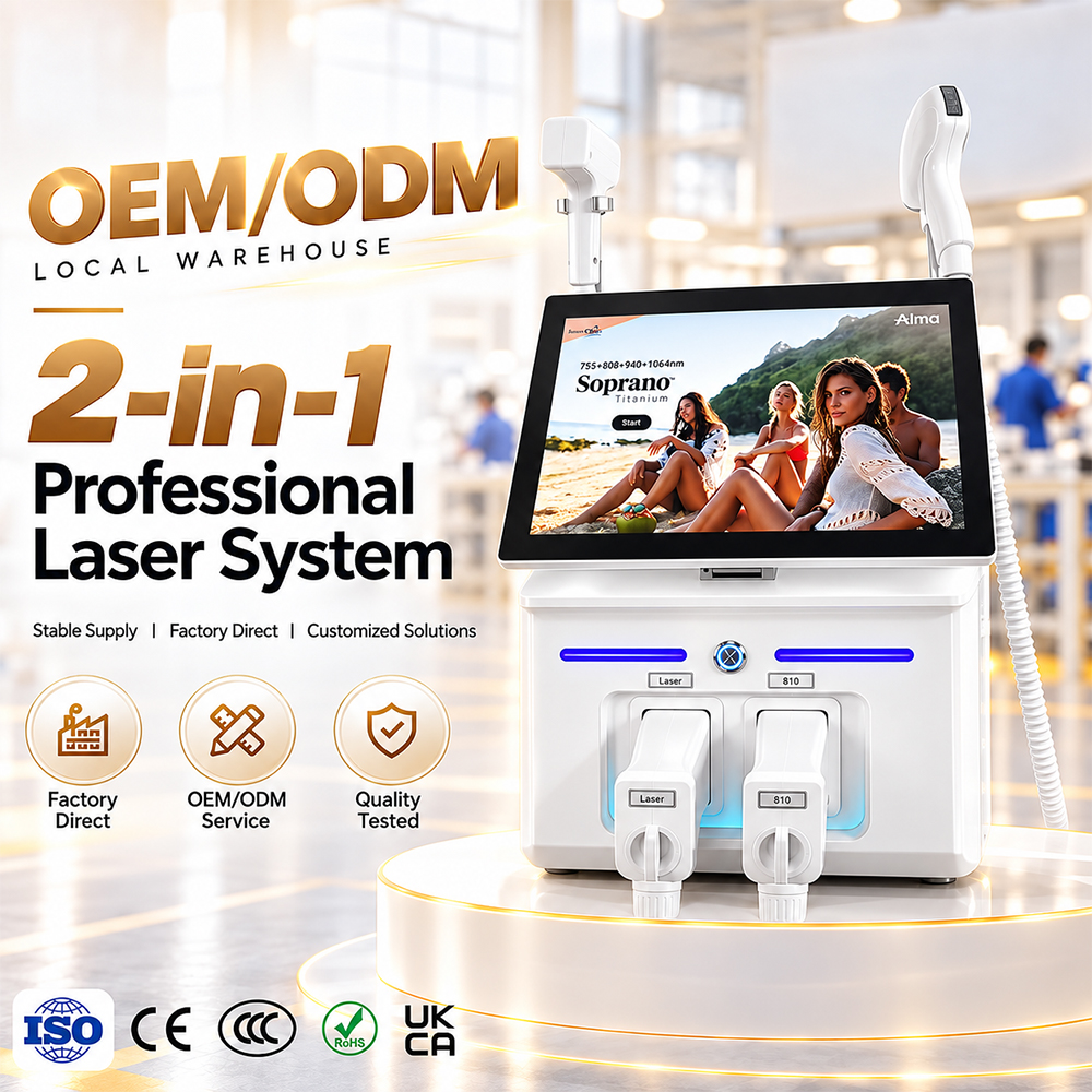 Portable Diode Laser Hair Removal Machine with 4 Wavelengths | ZENI - Image 2