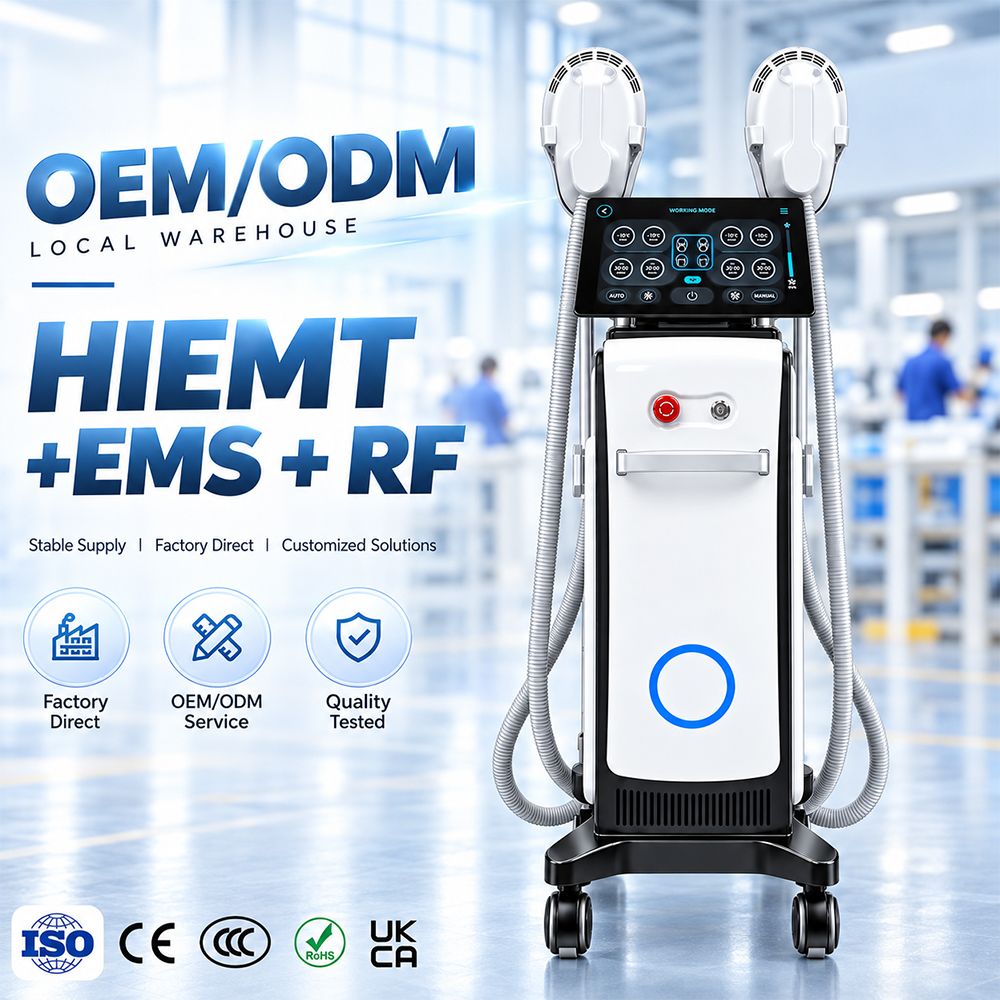 2 Handle EMS Body Sculpting Machine with HIEMT & RF | ZENI - Image 2