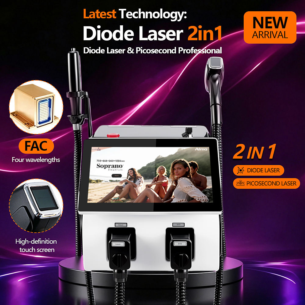 Desktop Hair and Tattoo Removal Laser with Dual Handpieces | ZENI - Image 2