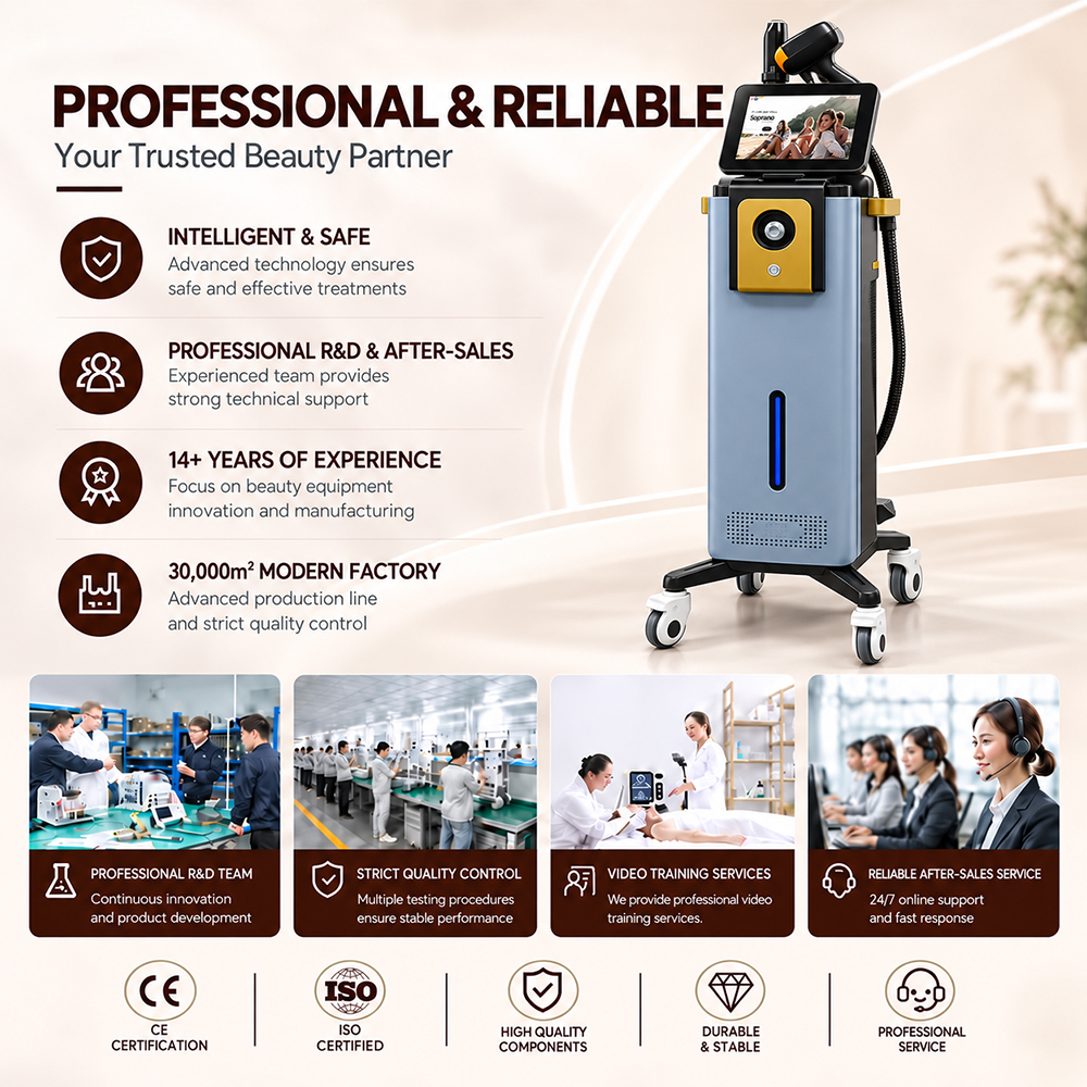 5 Wavelength Diode Laser Hair Removal Machine with Cooling | ZENI - Image 5