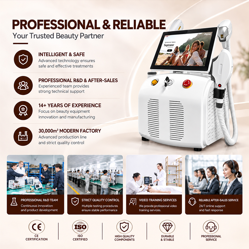 4 in 1 Diode Laser Hair Removal Machine with DPL, Pico & RF | ZENI - Image 5