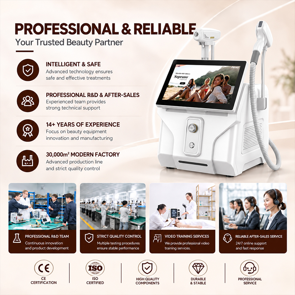 2 in 1 Diode Laser Hair Removal Machine with Dual Handles | ZENI - Image 5