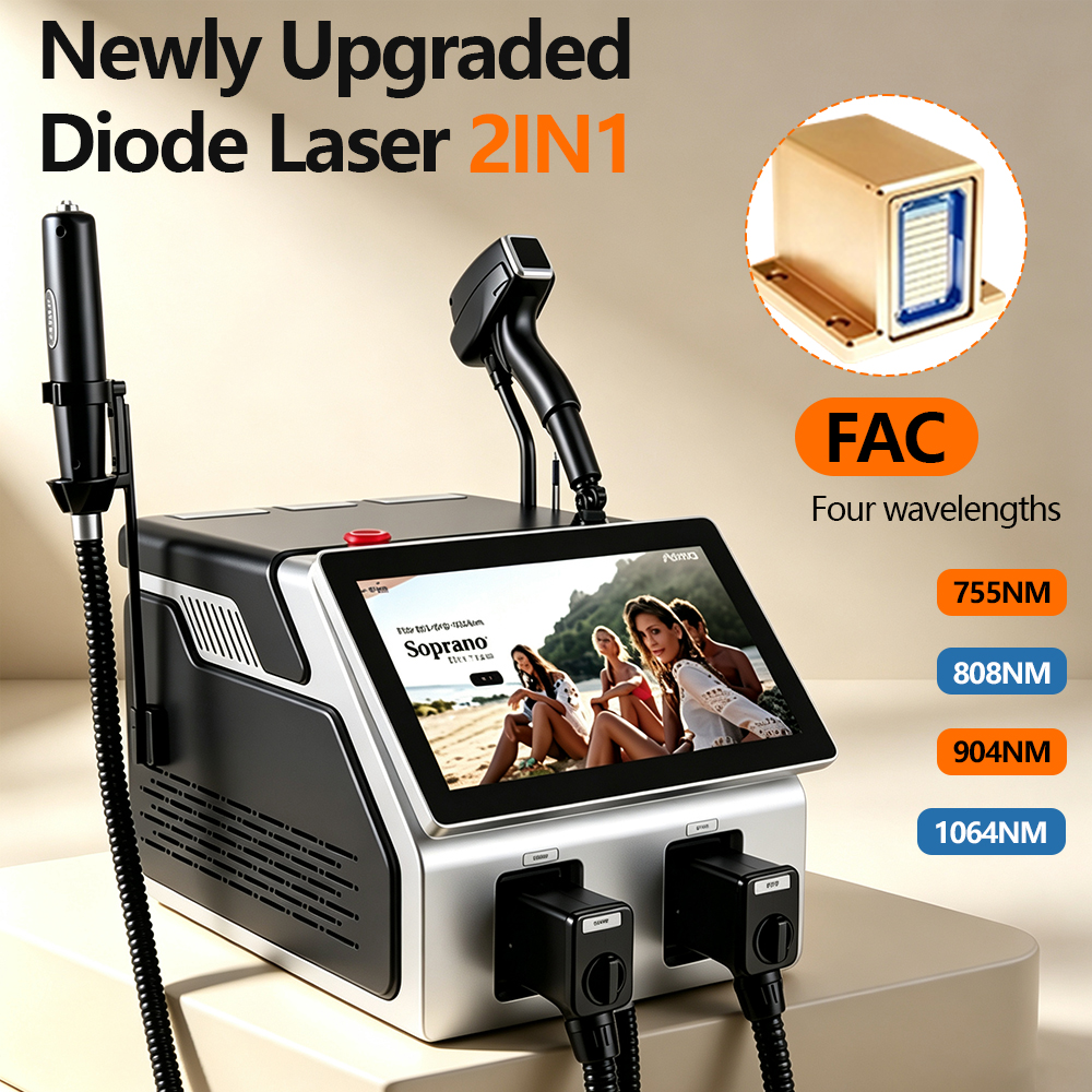 Desktop Hair and Tattoo Removal Laser with Dual Handpieces | ZENI - Image 3
