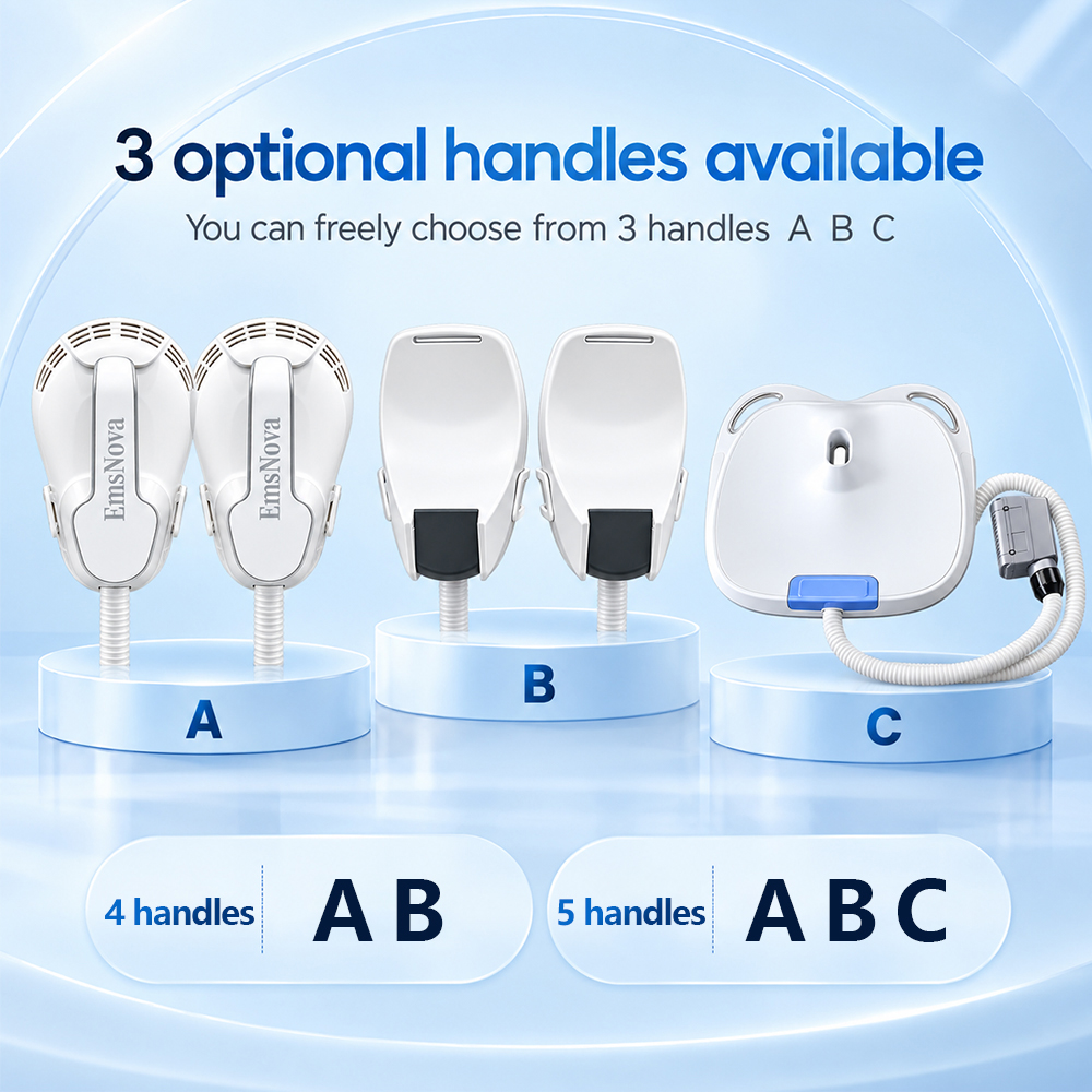 2 Handle EMS Body Sculpting Machine with HIEMT & RF | ZENI - Image 3