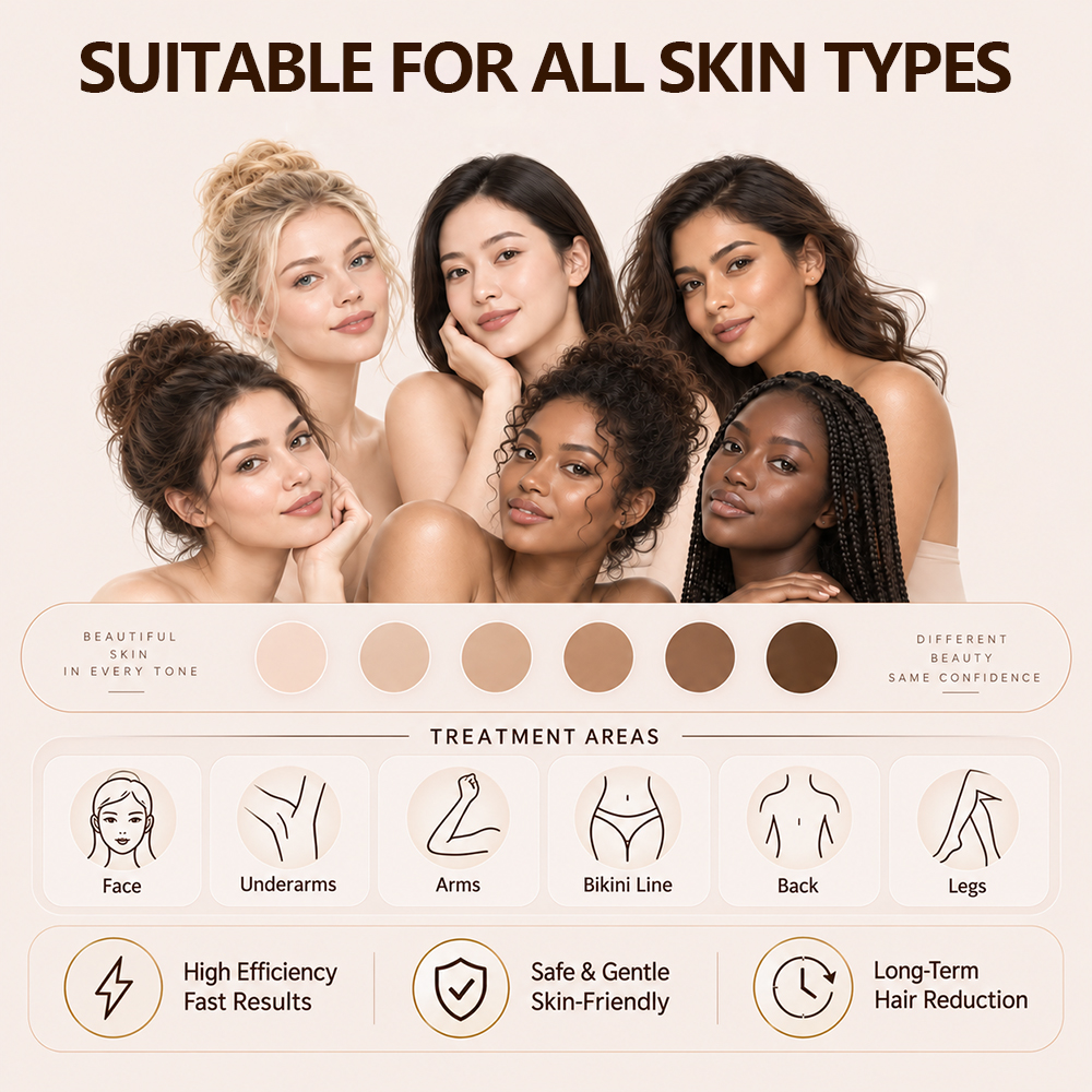 4 in 1 Hair Removal Machine with OEM/ODM Customization | ZENI - Image 4