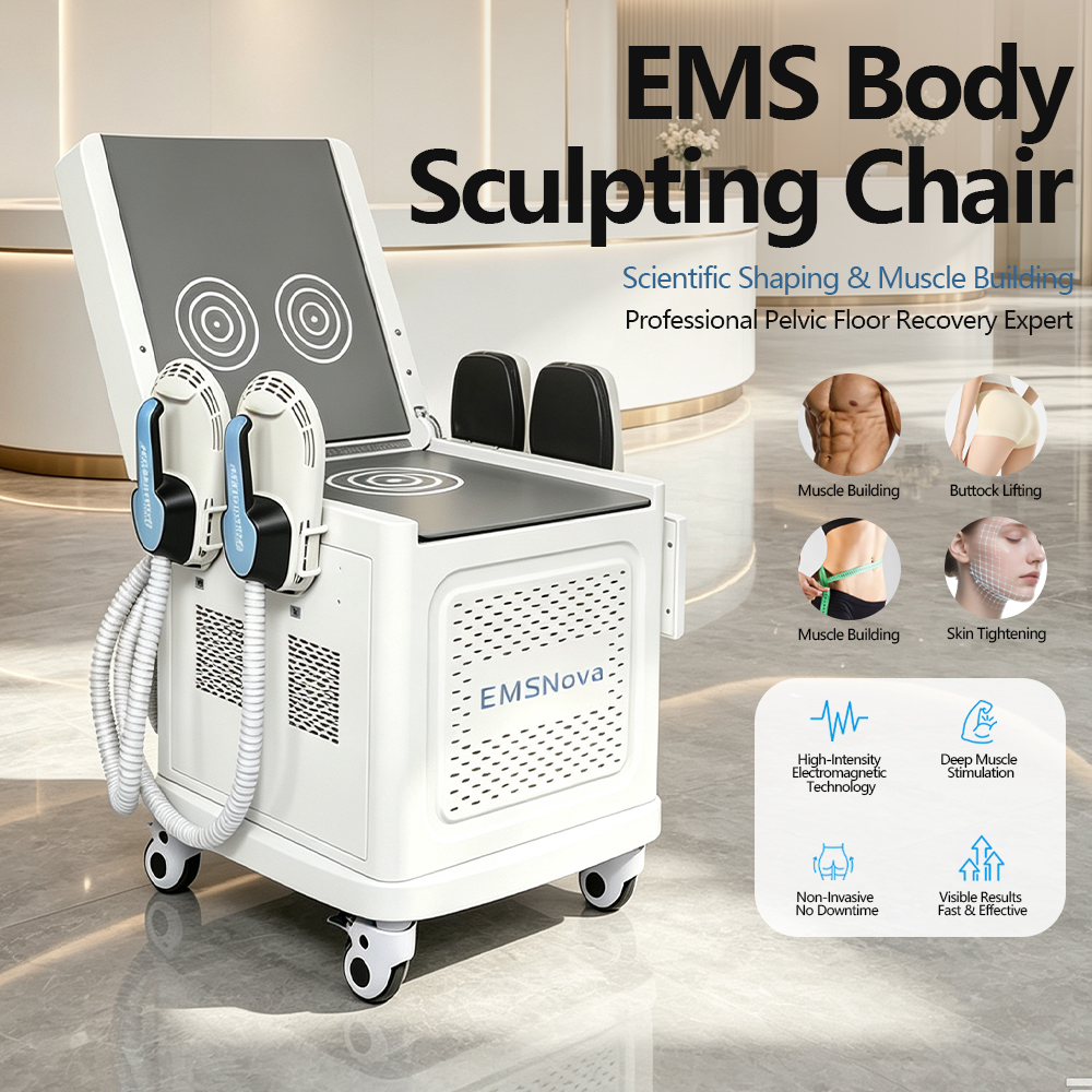 EMS Body Sculpting Chair with 4 Handles for Pelvic Floor Training | ZENI - Image 5