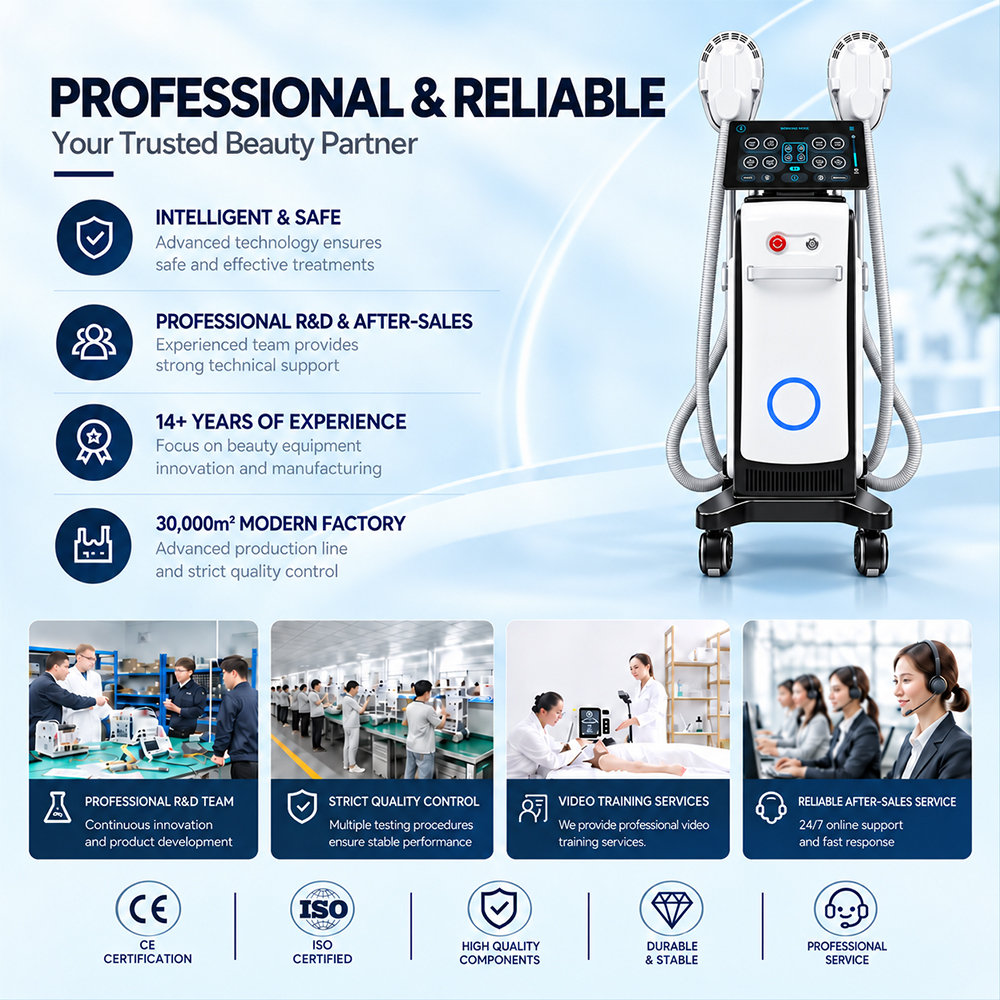 2 Handle EMS Body Sculpting Machine with HIEMT & RF | ZENI - Image 5