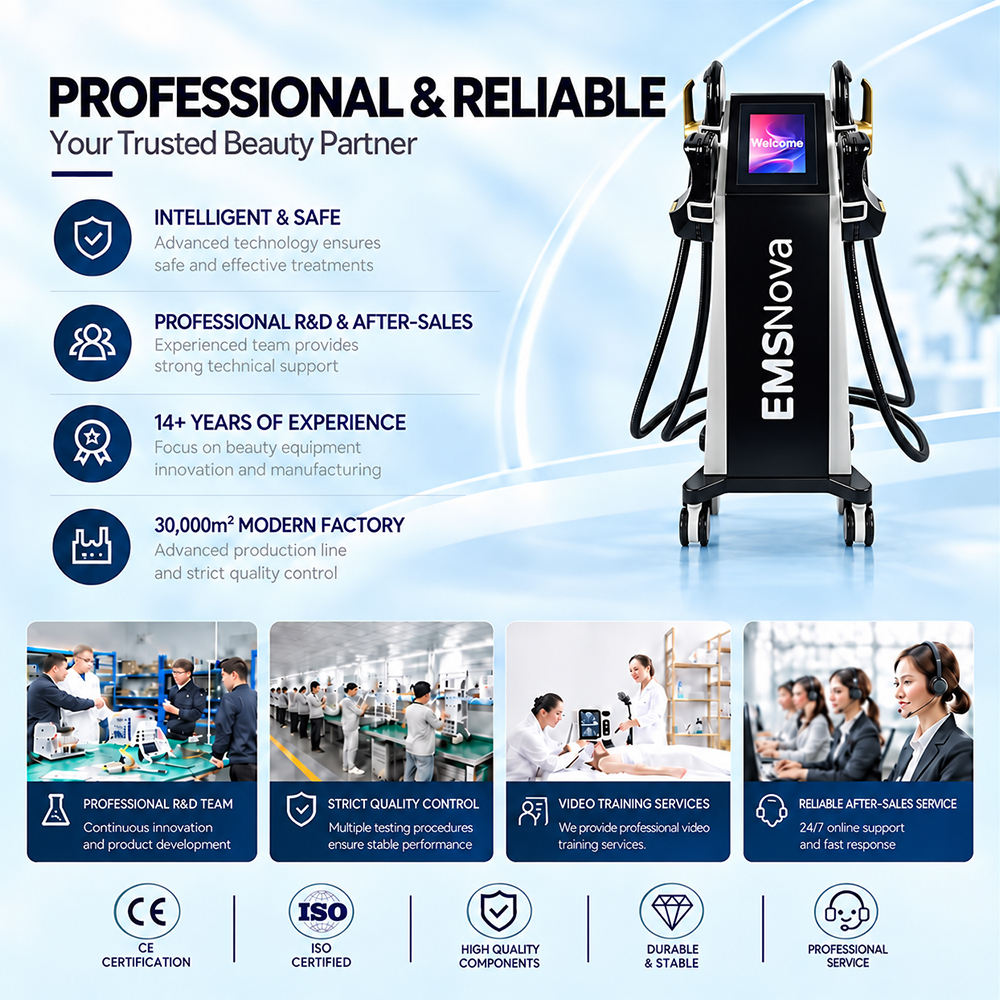 EMS Body Sculpting Machine with Optional Handles for Salons | EmsNova - Image 4