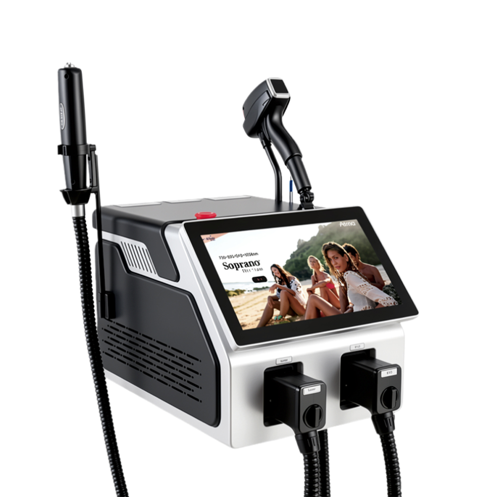Desktop Hair and Tattoo Removal Laser with Dual Handpieces | ZENI