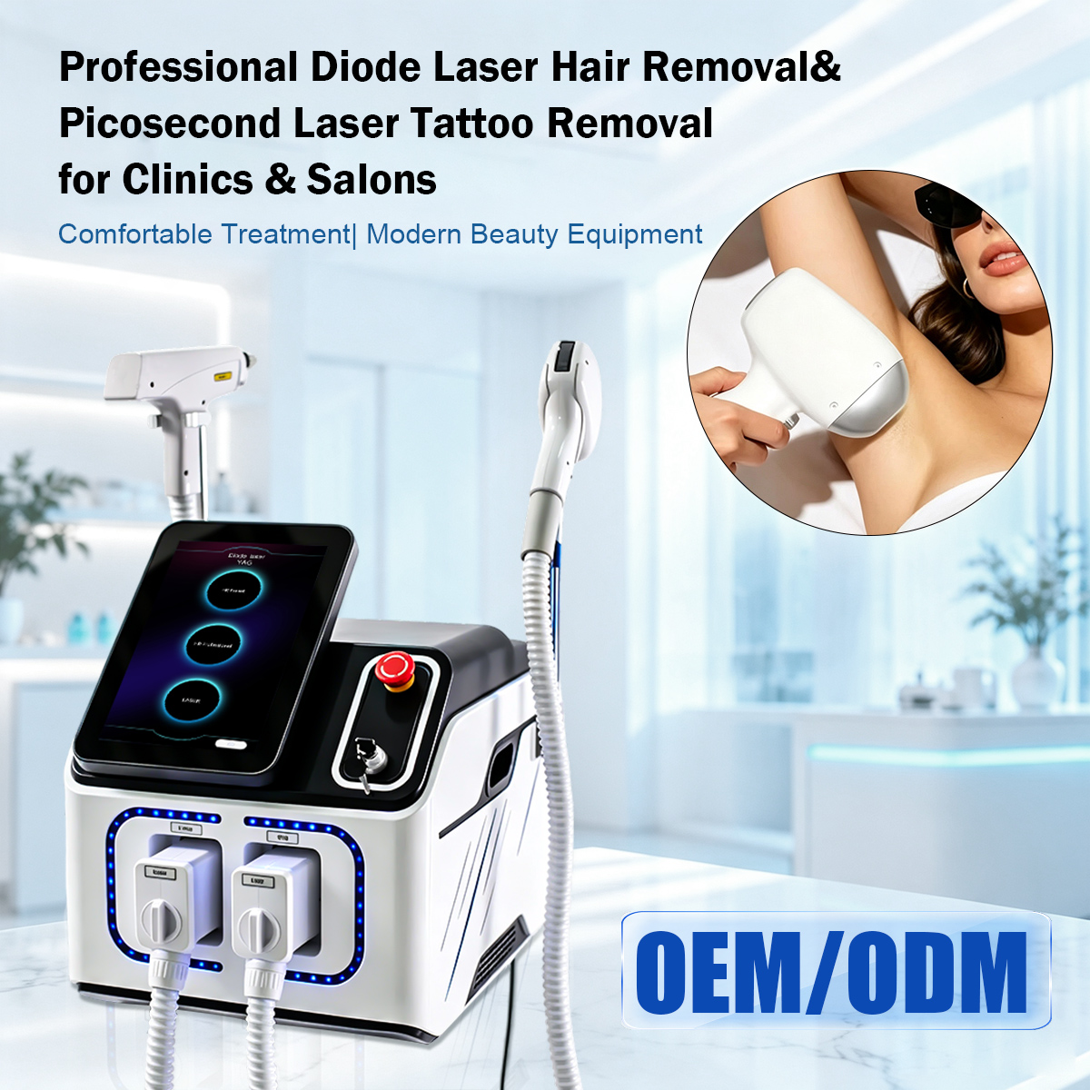Hair Removal and Tattoo Removal Machine – 2-in-1 Salon System | ZENI - Image 4