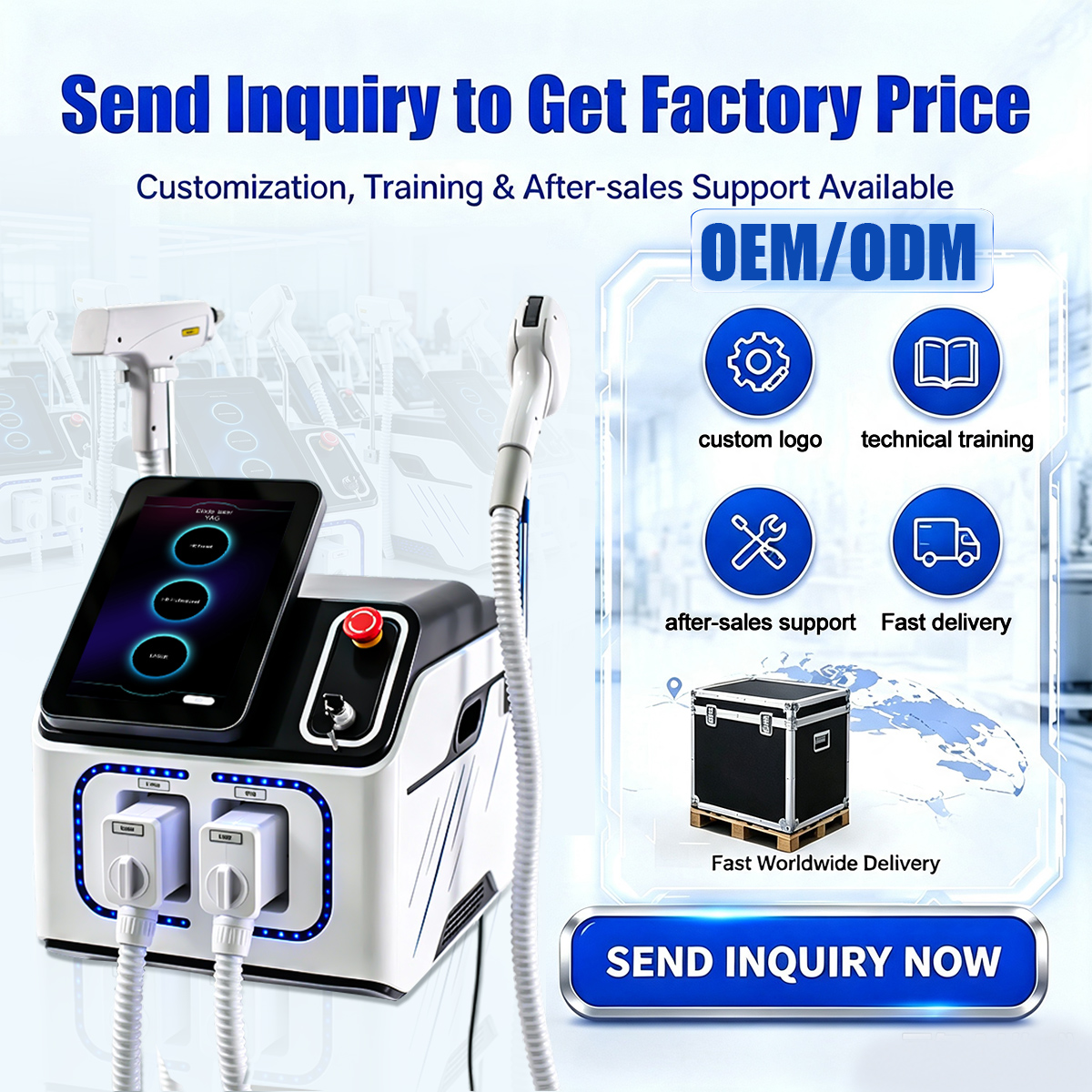 Hair Removal and Tattoo Removal Machine – 2-in-1 Salon System | ZENI - Image 2