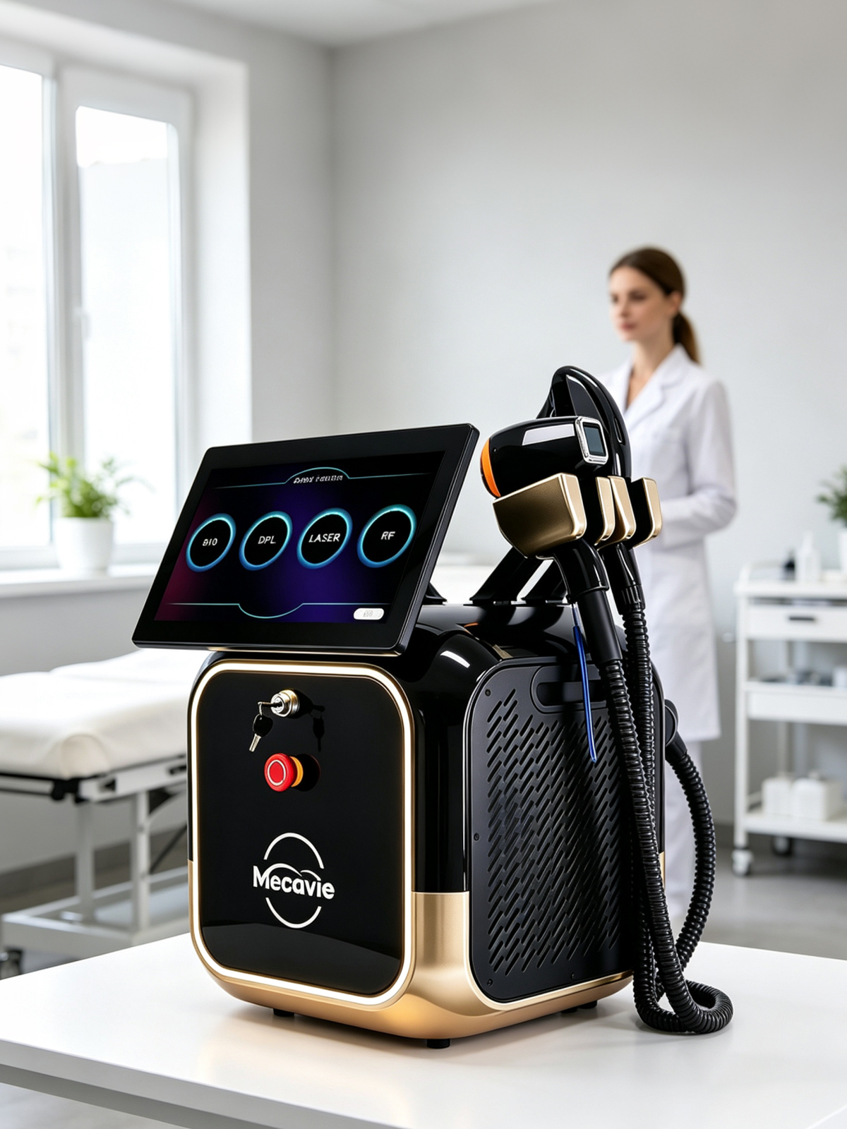 4-in-1 Diode IPL RF Beauty Machine for Hair Removal, Tattoo Removal & Skin Care | ZENI - Image 7