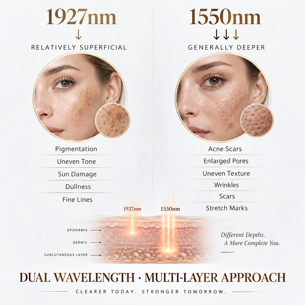 1550nm 1927nm Fractional Laser Machine for Acne Scars & Uneven Tone | ZENI - Image 3