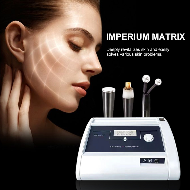 Imperium Matrix 3 In 1 RF Microneedle Machine, Fractional RF Endolift Mesowave Skin Rejuvenation Acne Scar Removal Beauty Machine for Salon - Image 2