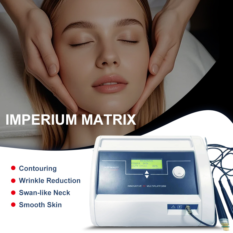 Imperium Matrix 3 In 1 RF Microneedle Machine, Fractional RF Endolift Mesowave Skin Rejuvenation Acne Scar Removal Beauty Machine for Salon - Image 7