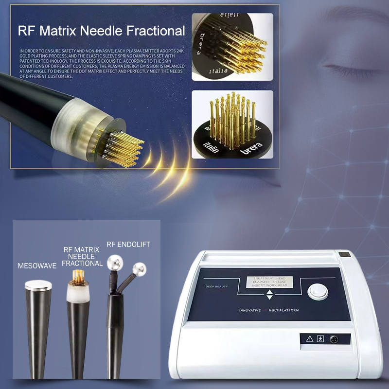 Imperium Matrix 3 In 1 RF Microneedle Machine, Fractional RF Endolift Mesowave Skin Rejuvenation Acne Scar Removal Beauty Machine for Salon - Image 9