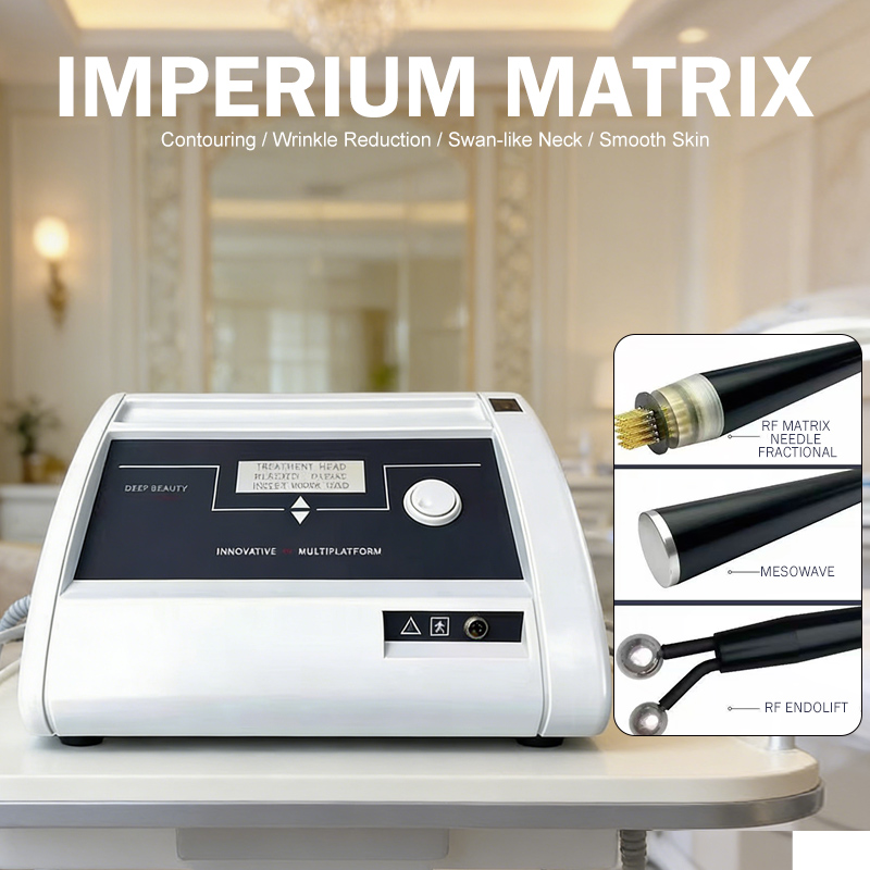 Imperium Matrix 3 In 1 RF Microneedle Machine, Fractional RF Endolift Mesowave Skin Rejuvenation Acne Scar Removal Beauty Machine for Salon - Image 10